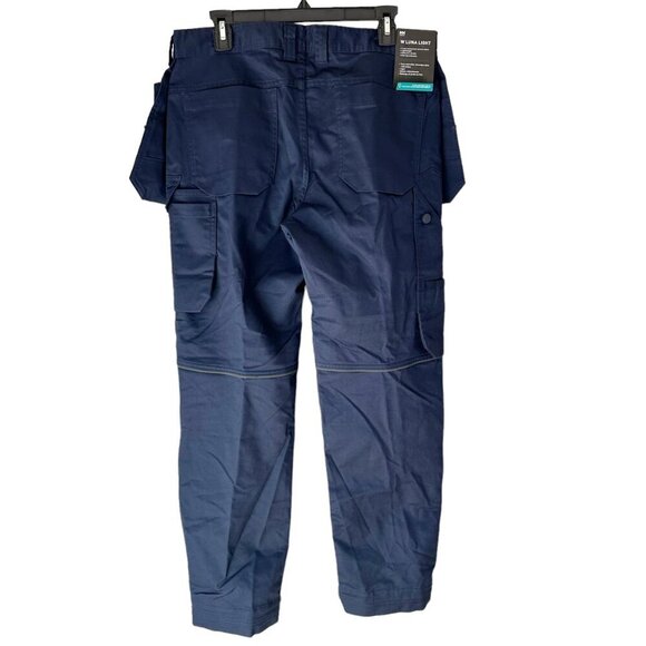 NWT Helly Hansen Luna Light Construction Pants Navy Blue 12 NEW 33/30 - Picture 10 of 10